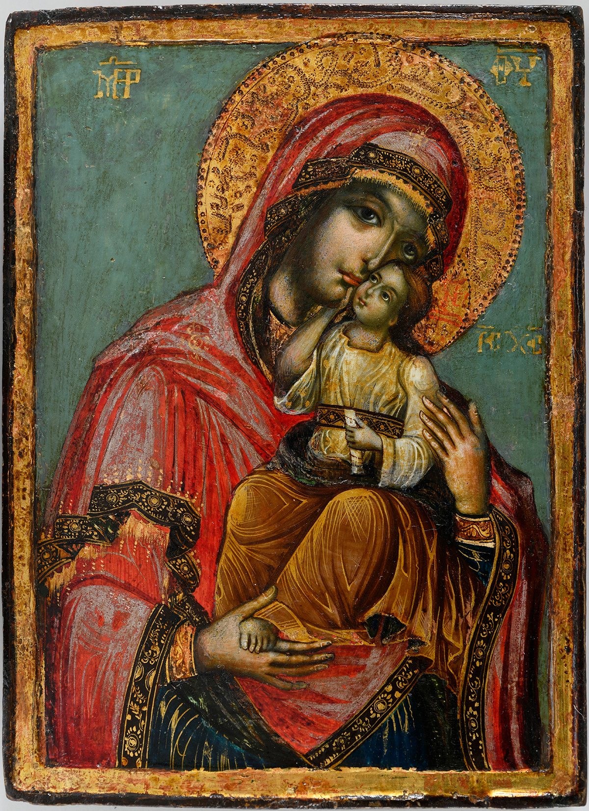Богородица са Христом (Умиљеније) - после рестаурације